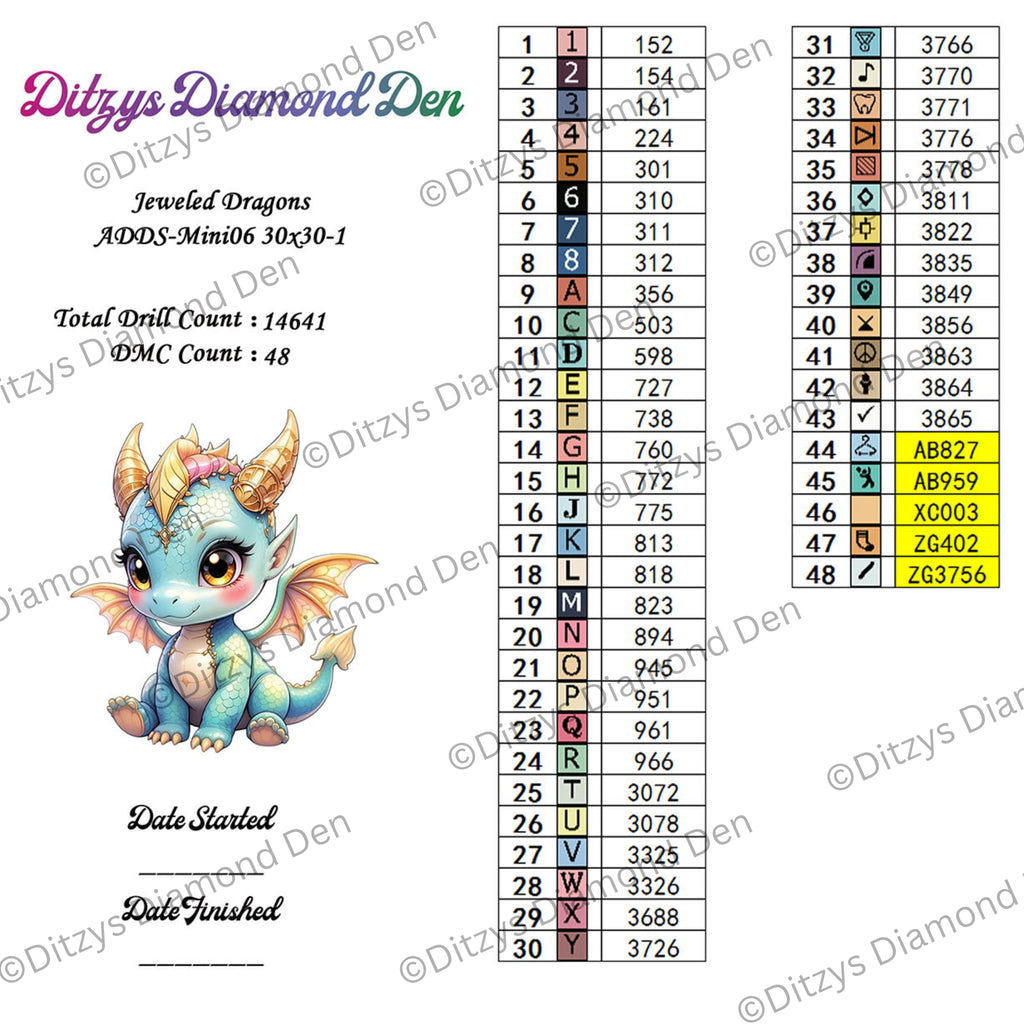 💛Jeweled Dragons Snack Pack💛- International Orders
