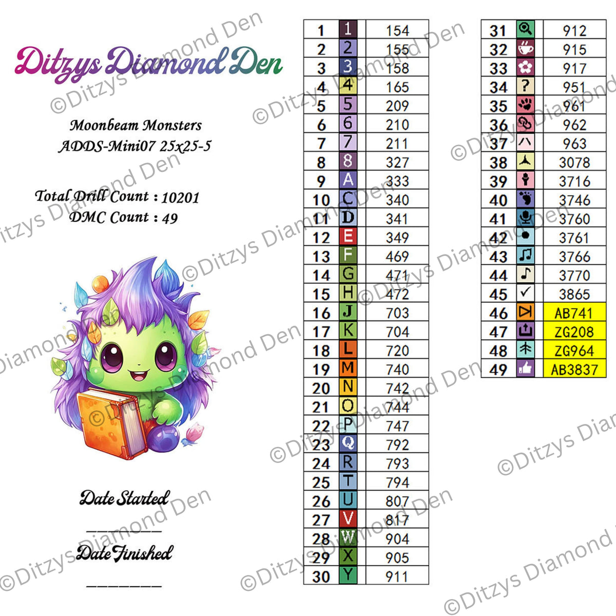 💚🩷Moonbeam Monsters Snack Pack 🩷💚- US Orders