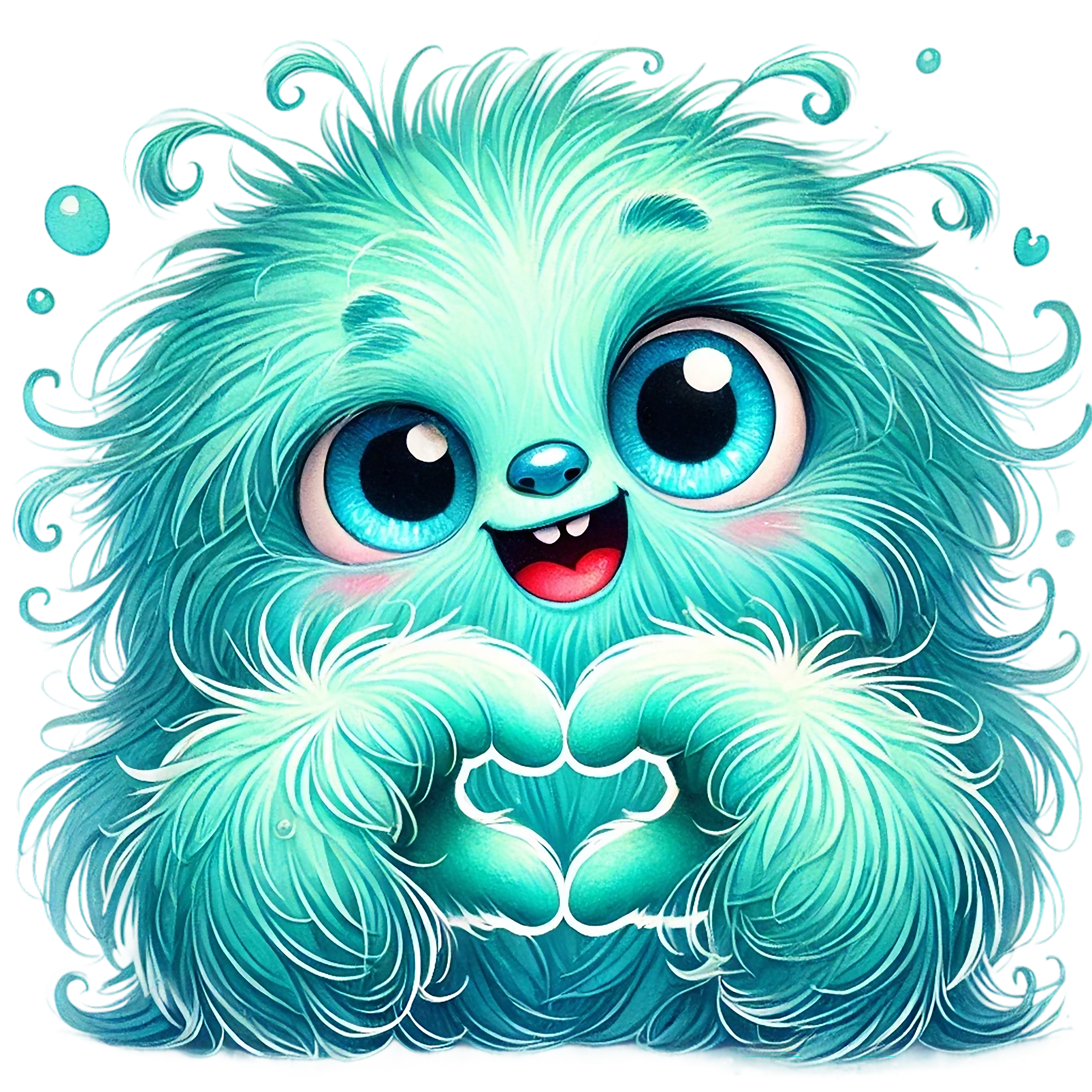 Cuddle Monsters 25x25cm — Mini Diamond Painting Collection