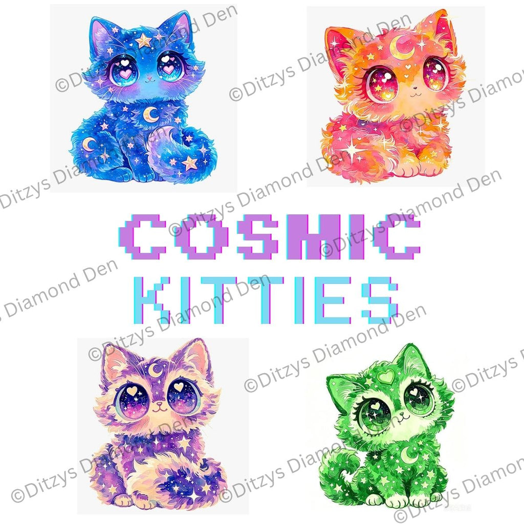 ✨Cosmic Kittys Mini Set ✨- US Orders
