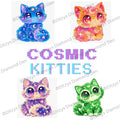 ✨Cosmic Kitties — Mini Diamond Painting Collection✨