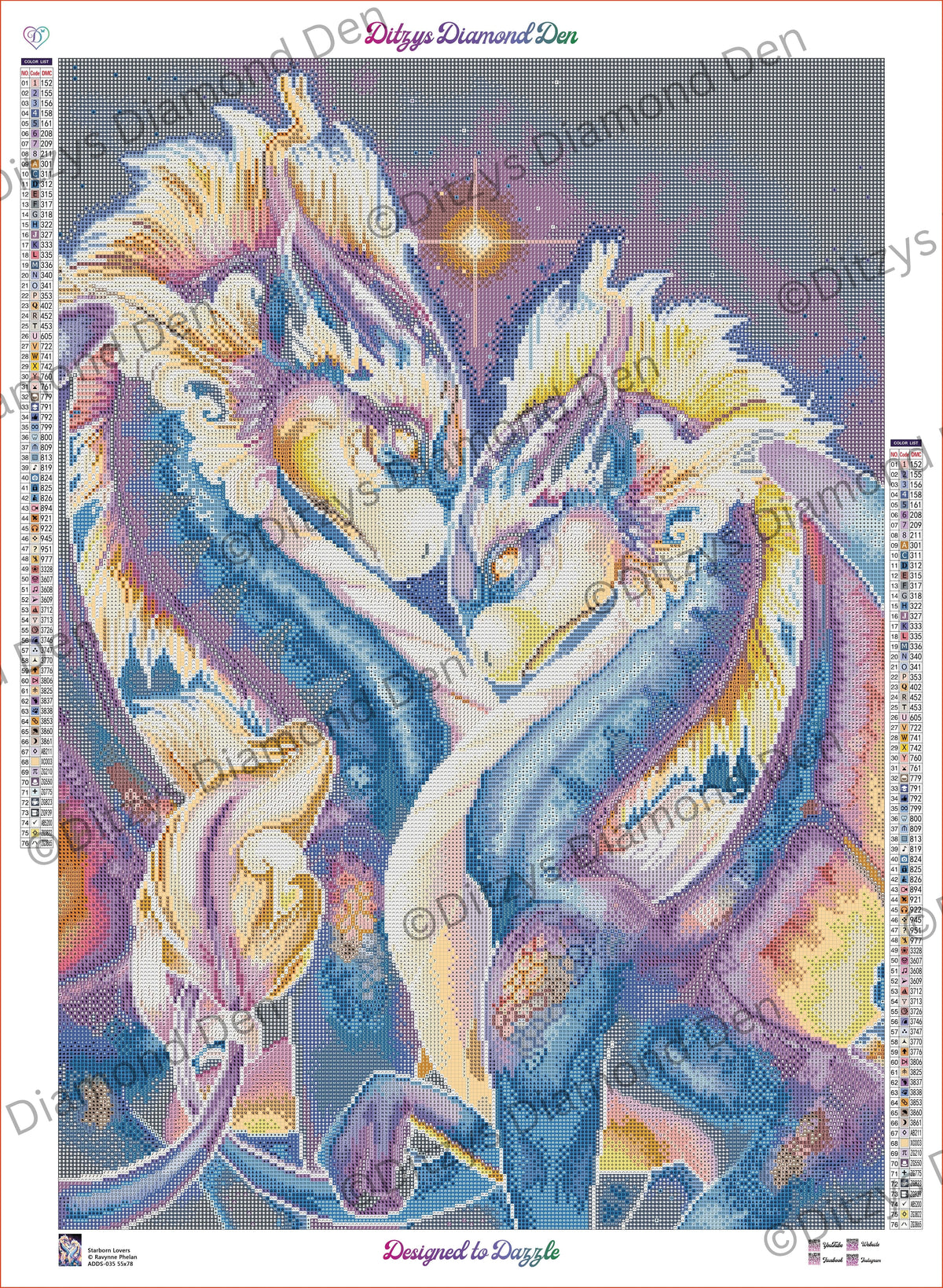 ✨ Starborn Lovers by ©Ravynne Phelan International Orders ✨