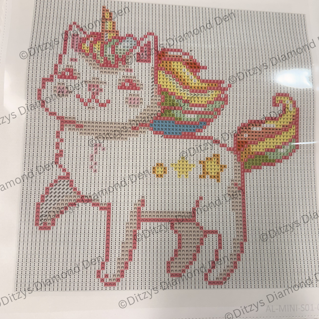🌈KittyCorns — Mini Diamond Painting Collection 🦄