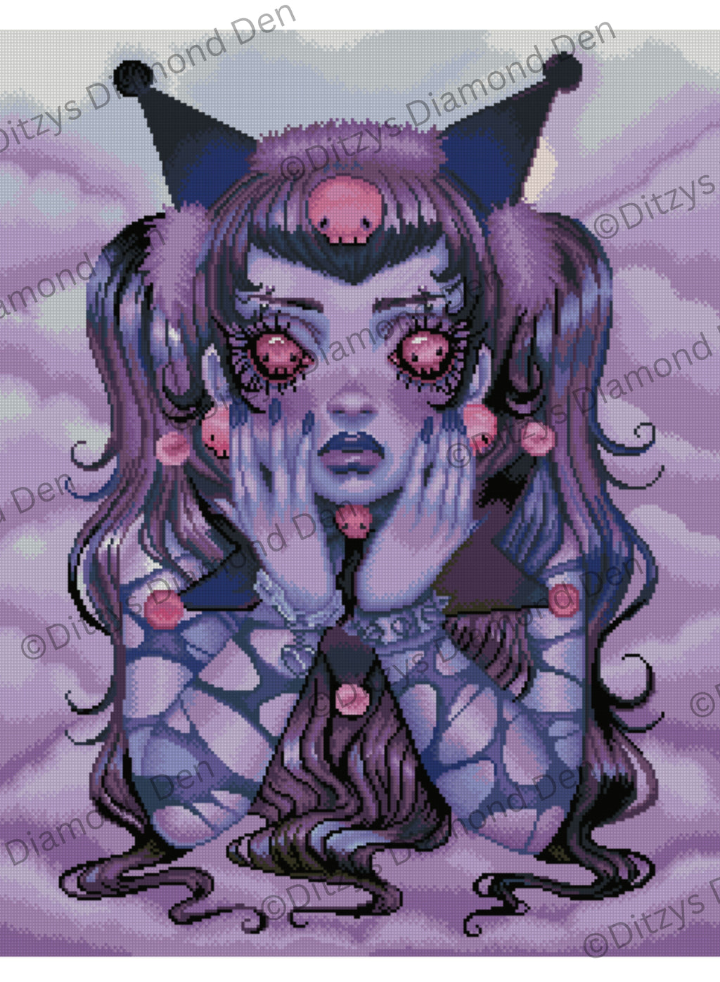 💜 Chaos Kitty  © Serendipity The Artist 🩷 International Orders
