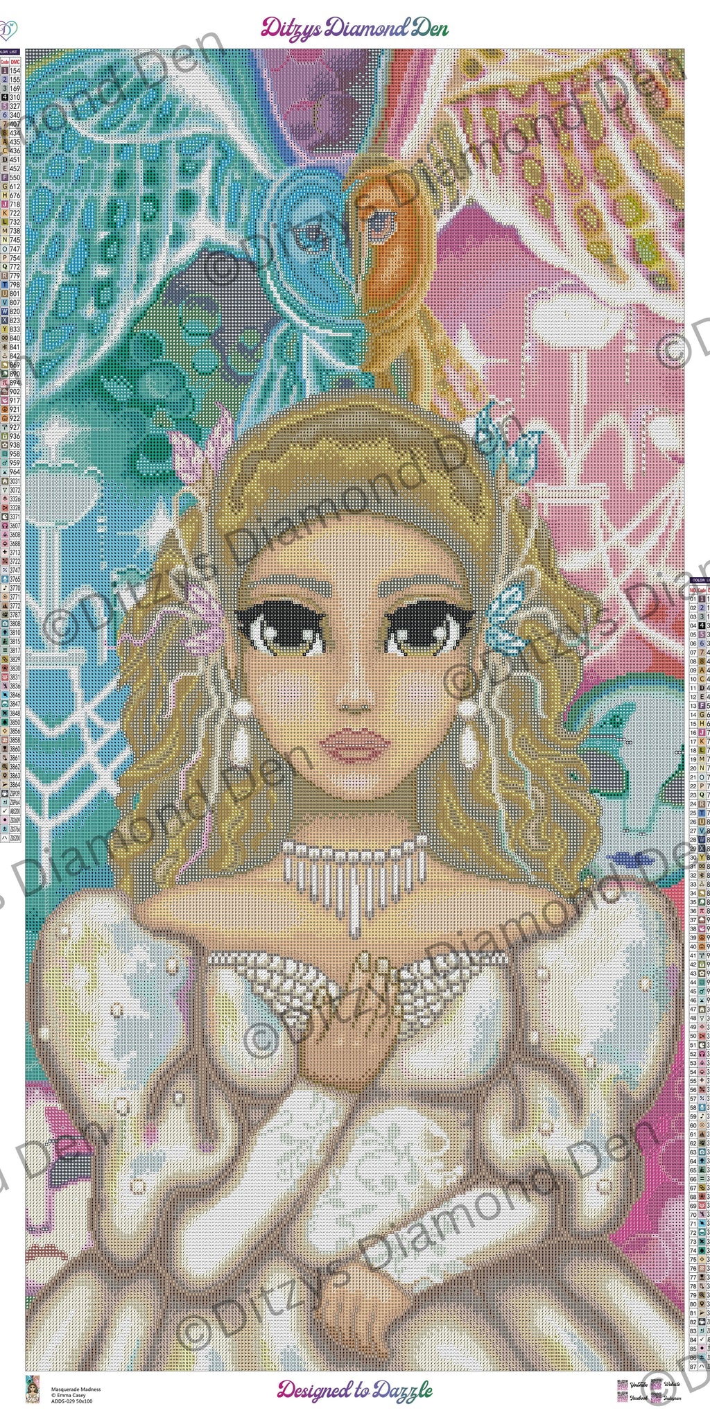 🫧🩷Masquerade Madness by © Emma Casey🩷🫧US Orders