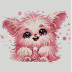 Cuddle Monsters 25x25cm — Mini Diamond Painting Collection