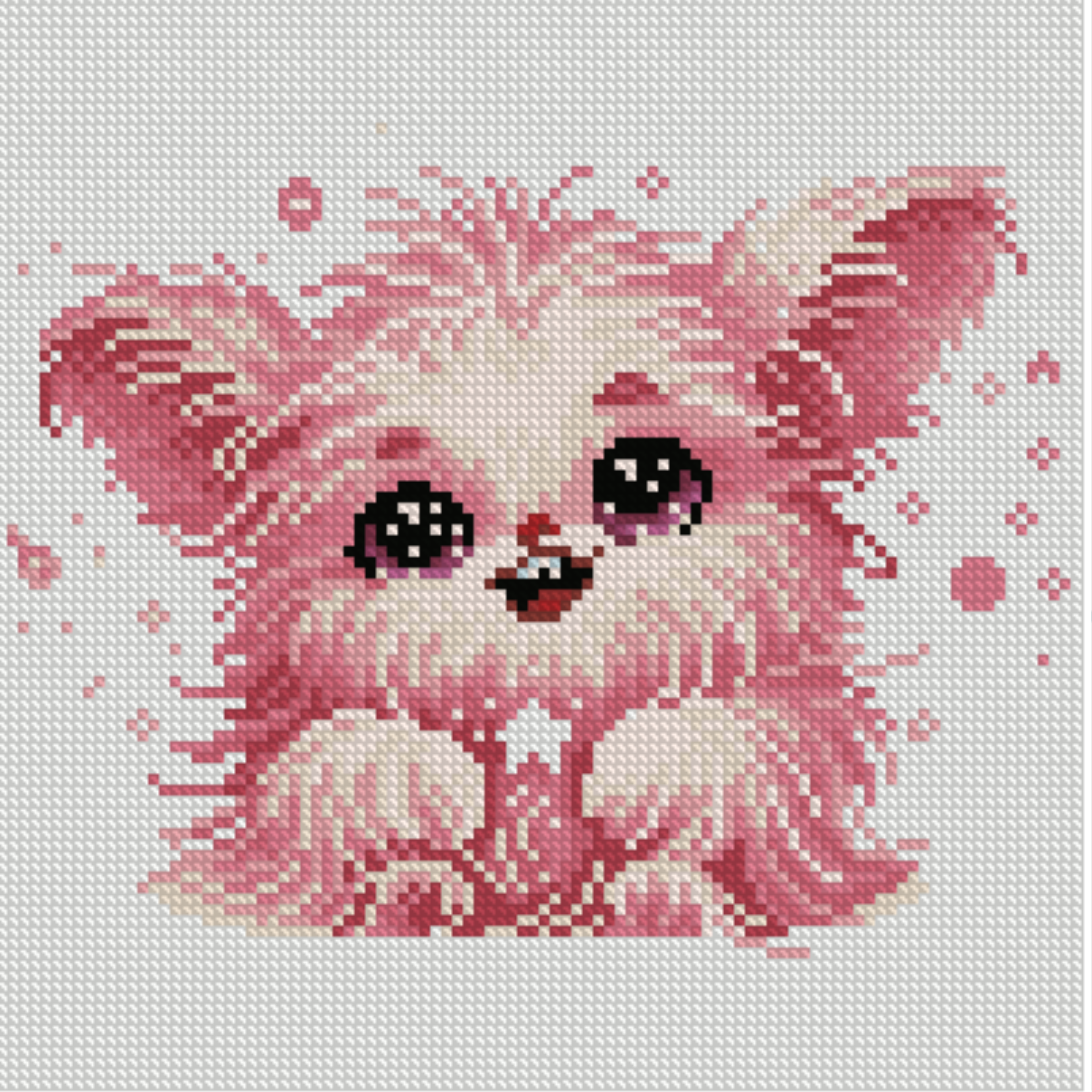 Cuddle Monsters 25x25cm — Mini Diamond Painting Collection