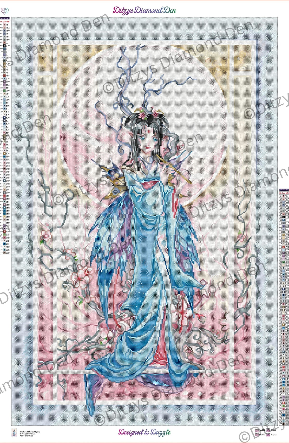 🌸The Sweet Music of Spring by ©Meredith Dillman 🌸International Orders