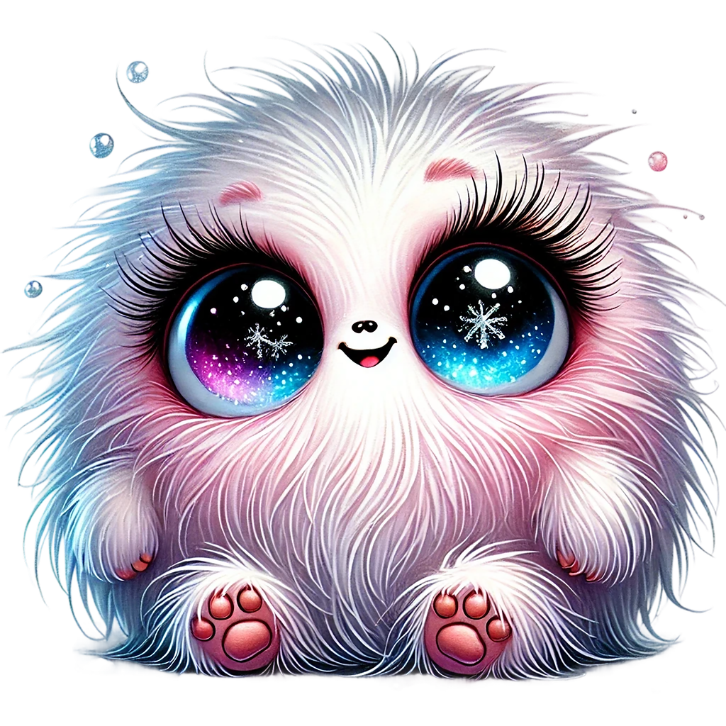 Cuddle Monsters 25x25cm — Mini Diamond Painting Collection