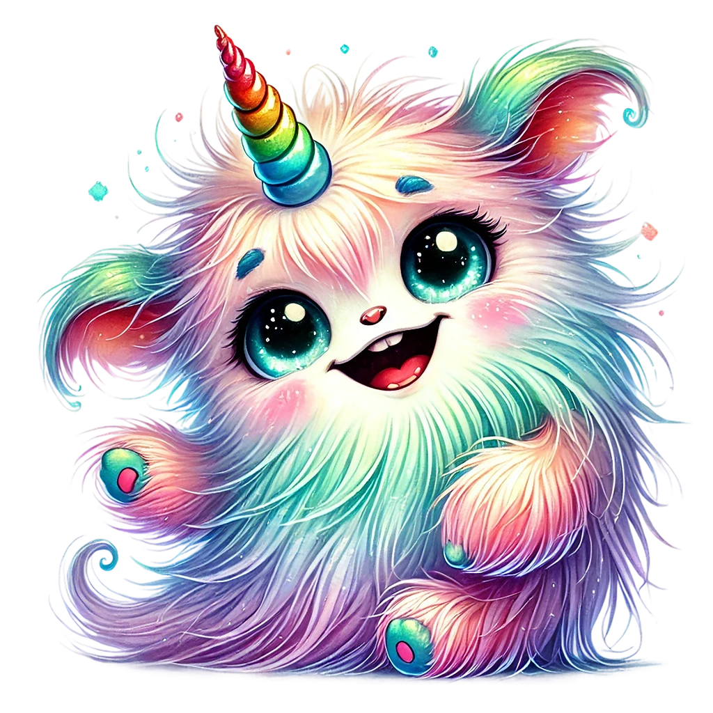 Cuddle Monsters 25x25cm — Mini Diamond Painting Collection