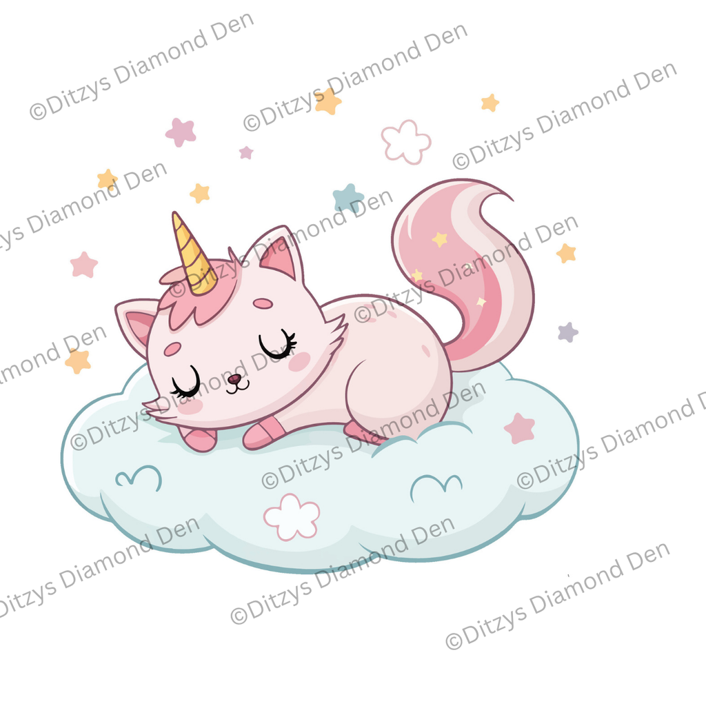 🌈KittyCorns — Mini Diamond Painting Collection 🦄