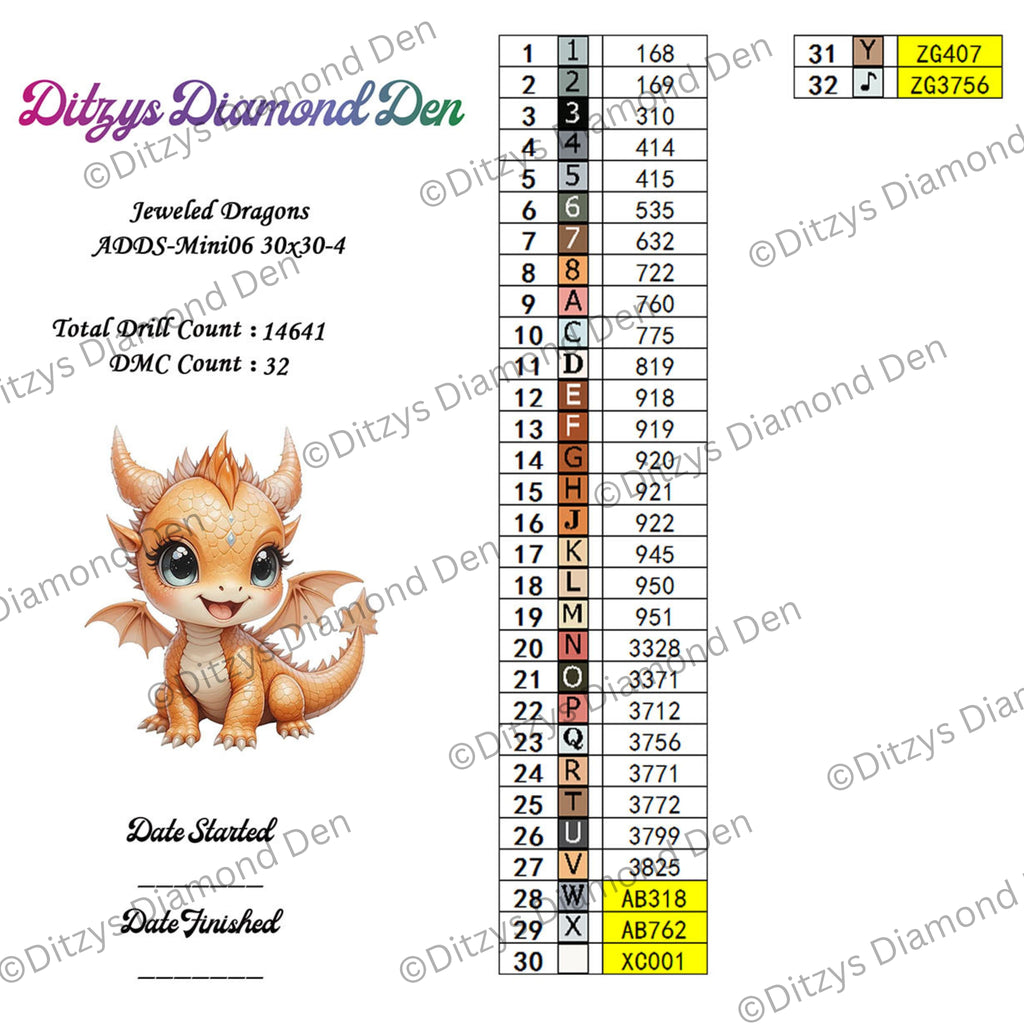 💛Jeweled Dragons Snack Pack💛- International Orders