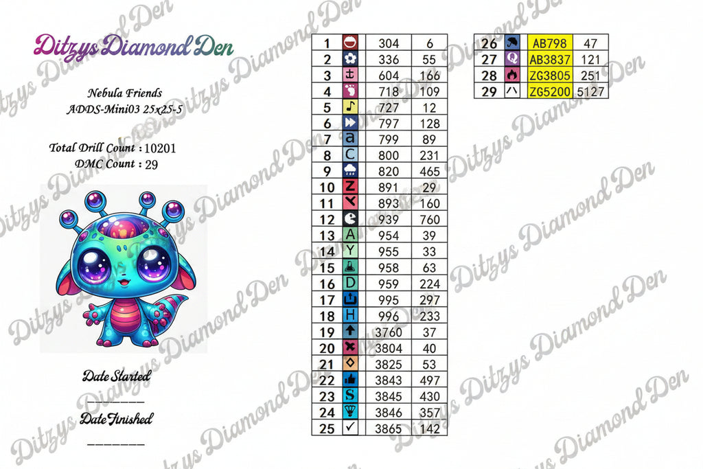 👽 Nebula Friends Mini Set 👾 International Orders