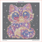 ✨Cosmic Kitties — Mini Diamond Painting Collection✨