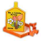 MrsButterD Be A Little Artsy – ©MrsButterD Licensed Tray & Trinket Tray Bundle