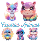 Celestial Animals — Mini Diamond Painting Collection