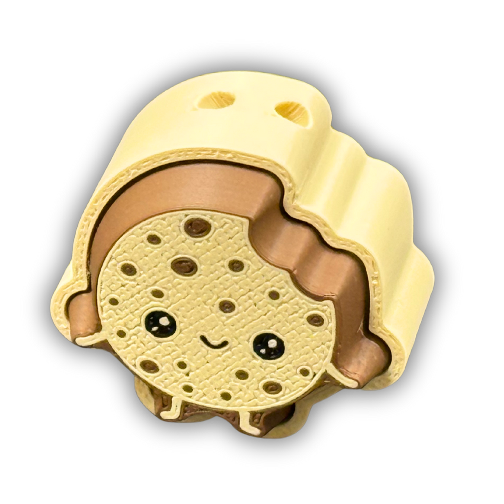 🍪 Chocolate Chip Fidget Clicker/CoverMinder 🍪