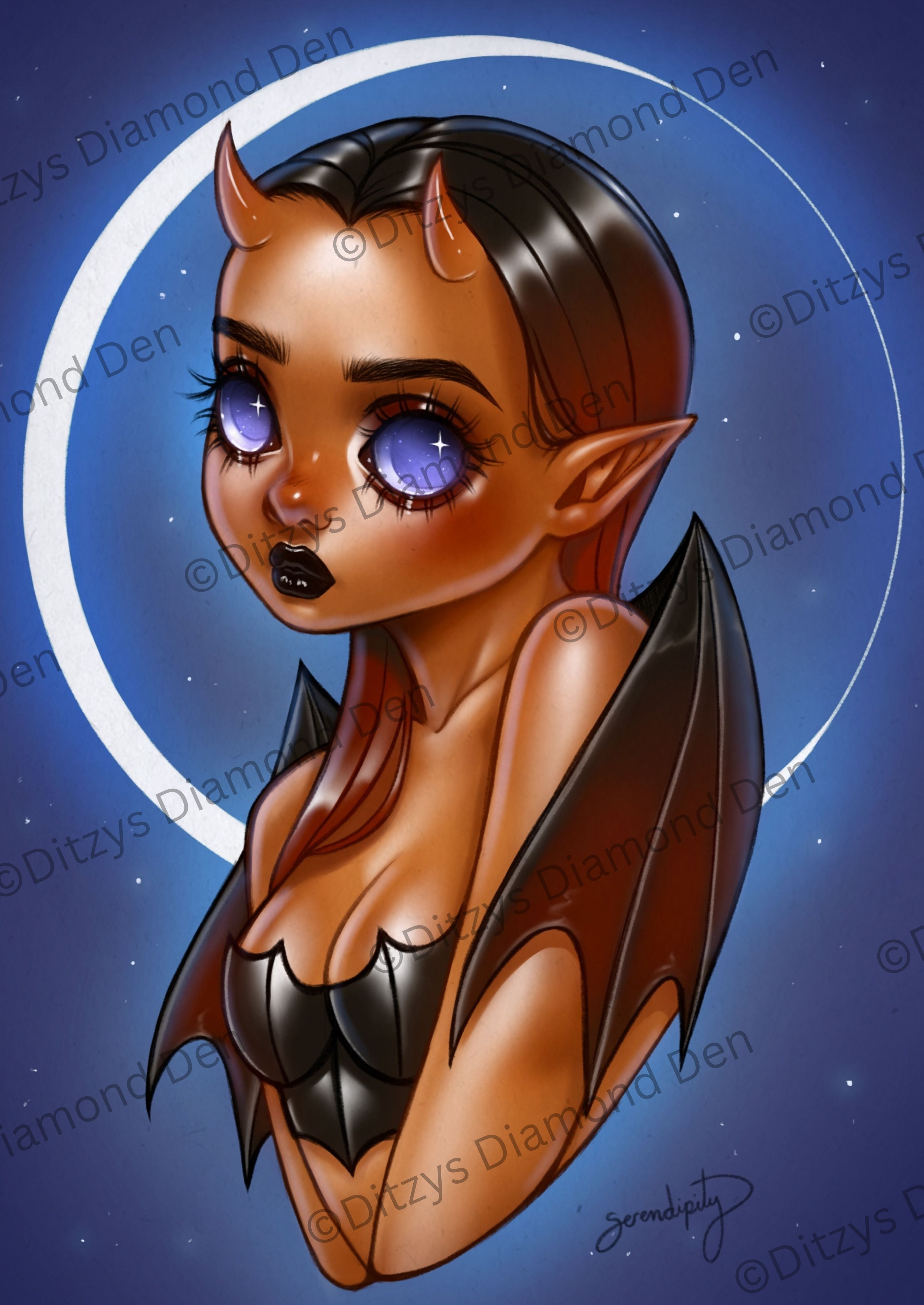 🖤🦇 Cosmara by © Serendipity The Artist🦇🖤 International Orders