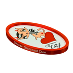 ©Miss Fluff Devil Cat Edition Diamond Painting Trinket Tray