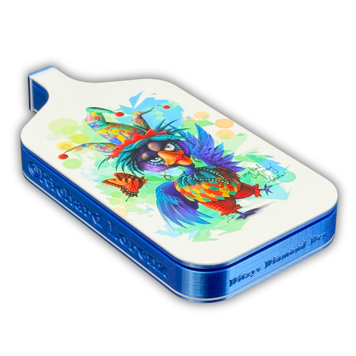 © Richard Lorenz 💙Gladis- my kind of crazy! 💛– Richard Lorenz Licensed Diamond Painting Tray