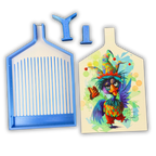 © Richard Lorenz 💙Gladis- my kind of crazy! 💛– Richard Lorenz Licensed Diamond Painting Tray