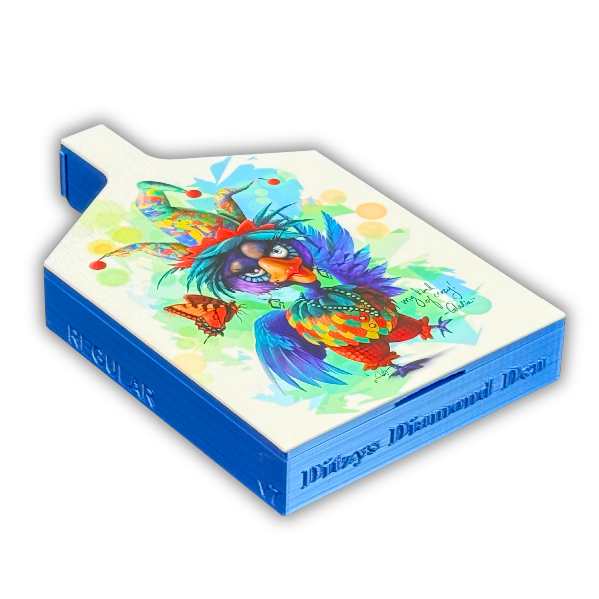 © Richard Lorenz 💙Gladis- my kind of crazy! 💛– Richard Lorenz Licensed Diamond Painting Tray