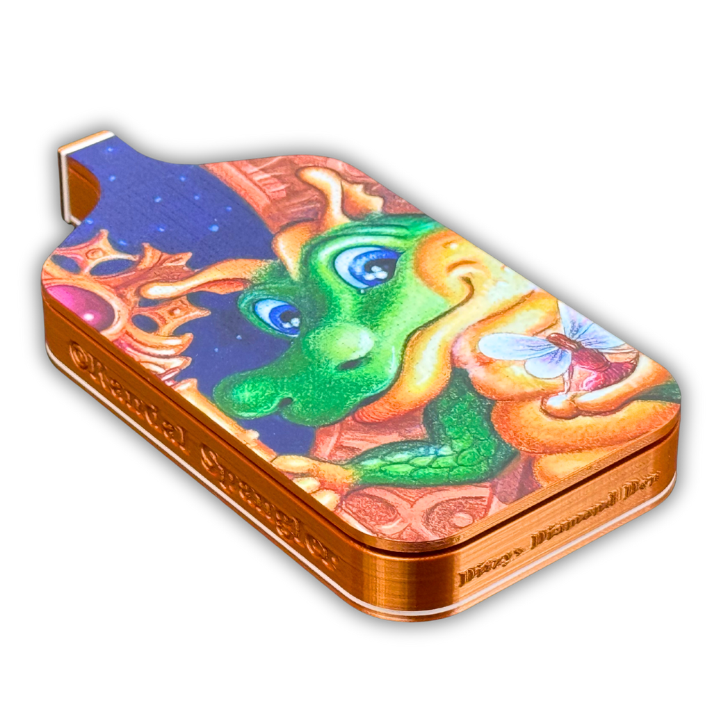 © Randal Spangler 🐉 A Fairy Friend 🧚– Randal Spangler Licensed Diamond Painting Tray