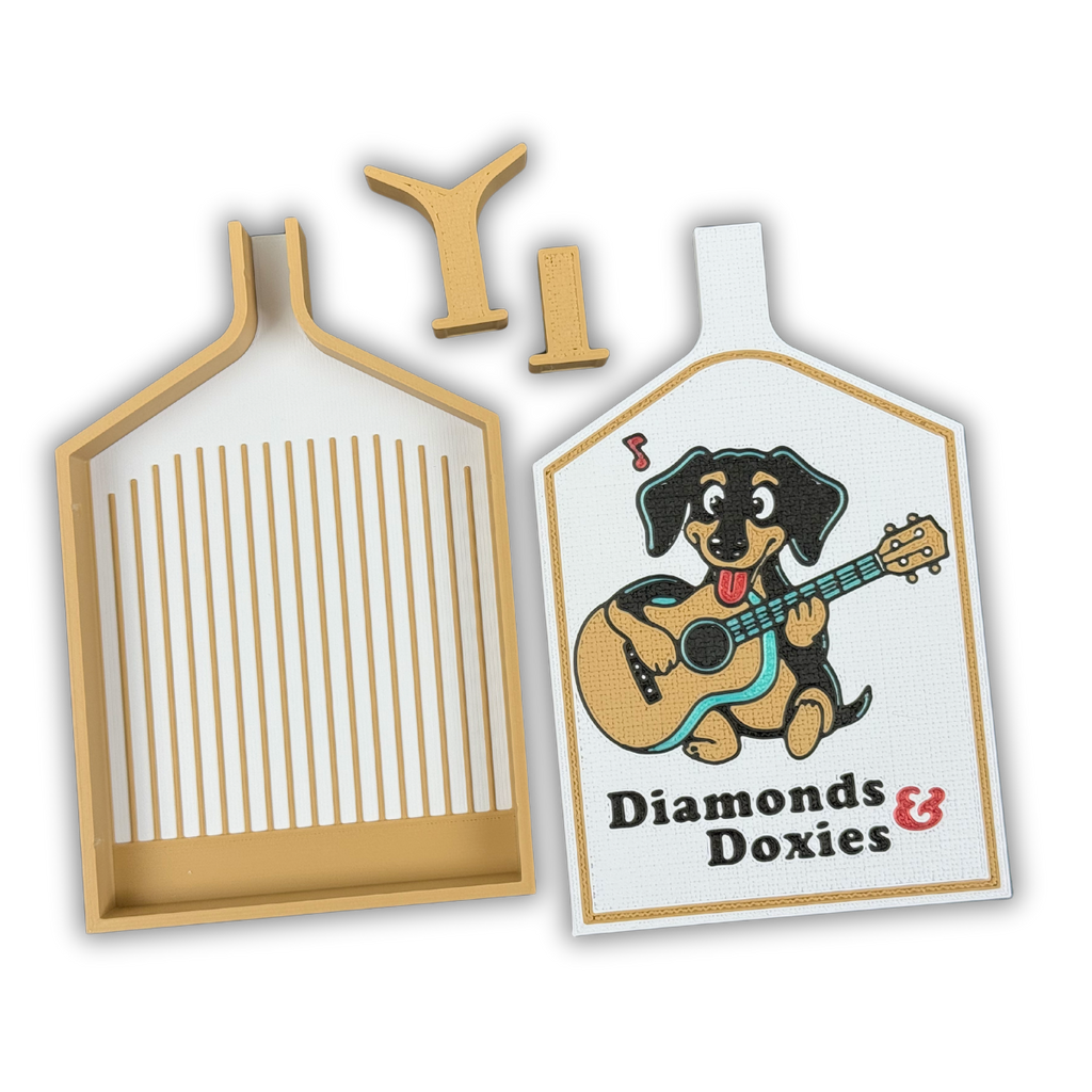 🐶 Diamonds & Doxies Diamond Painting Tray 🐶