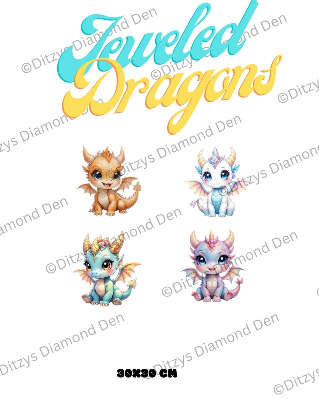 💛Jeweled Dragons Snack Pack💛- International Orders