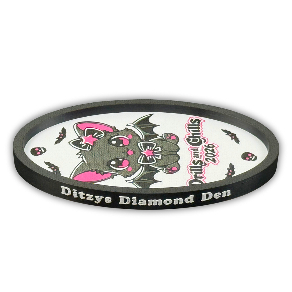 🩷🐈‍⬛Official Drills & Chills Sponsor 2026 Trinket Tray🐈‍⬛🩷