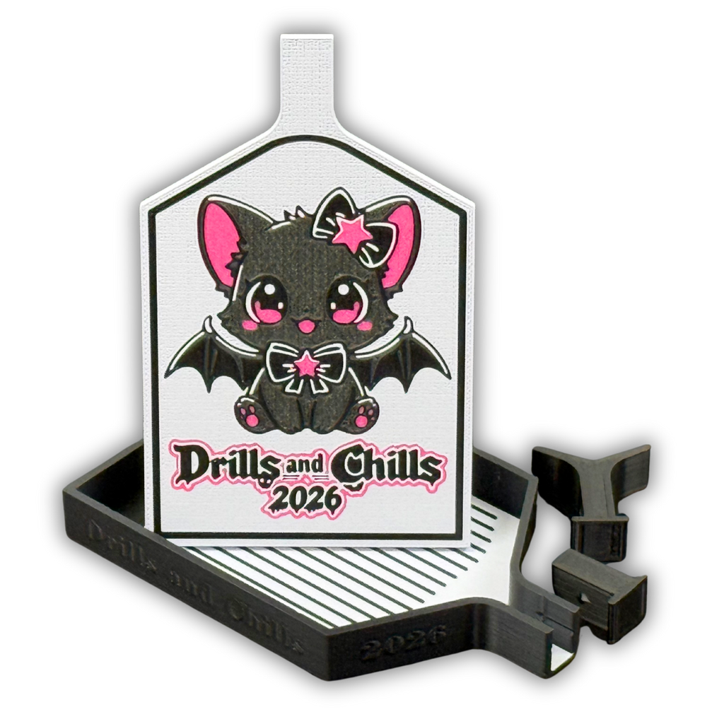 🩷🐈‍⬛ Official Drills & Chills Sponsor 2026 Event Tray 🐈‍⬛🩷