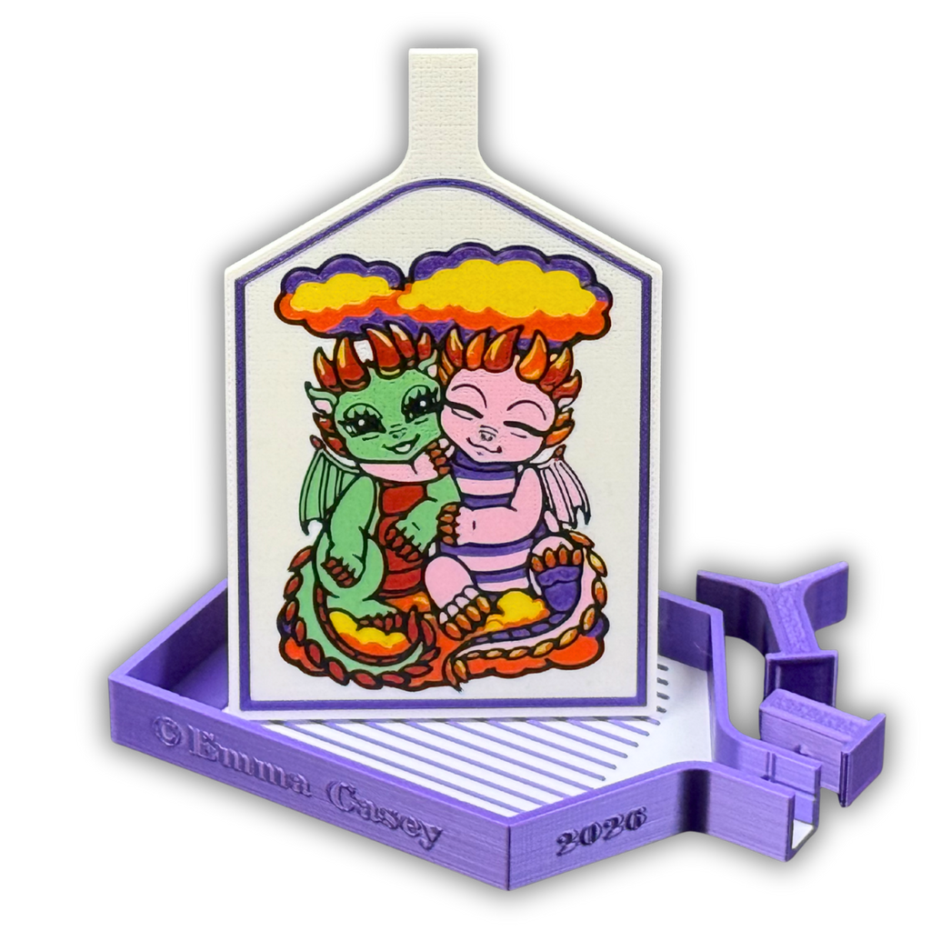 Friends Forever ©Emma Casey Licensed Diamond Painting Tray💜