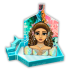 🫧🩷Masquerade Madness ©Emma Casey Licensed Diamond Painting Tray 🩷🫧