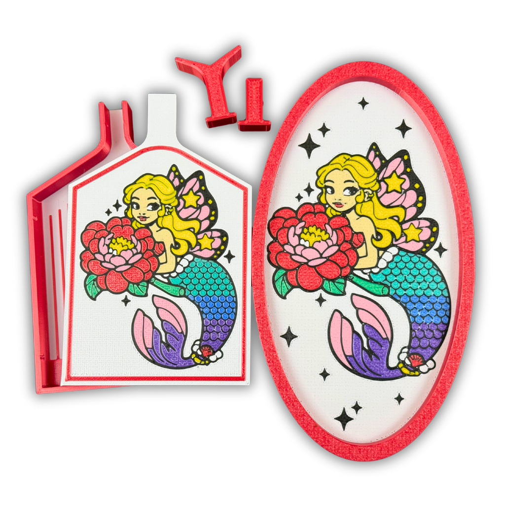 🧜‍♀️© MrsButterD Fairy Mermaid  Licensed Tray & Trinket Tray Bundle 🧜‍♀️