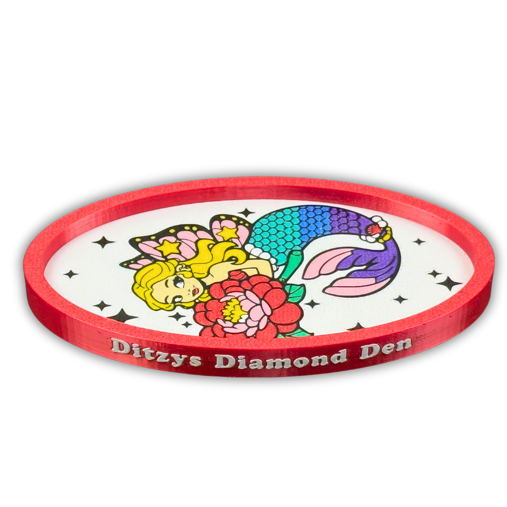 🧜‍♀️© MrsButterD Fairy Mermaid Licensed Trinket Tray🧜‍♀️