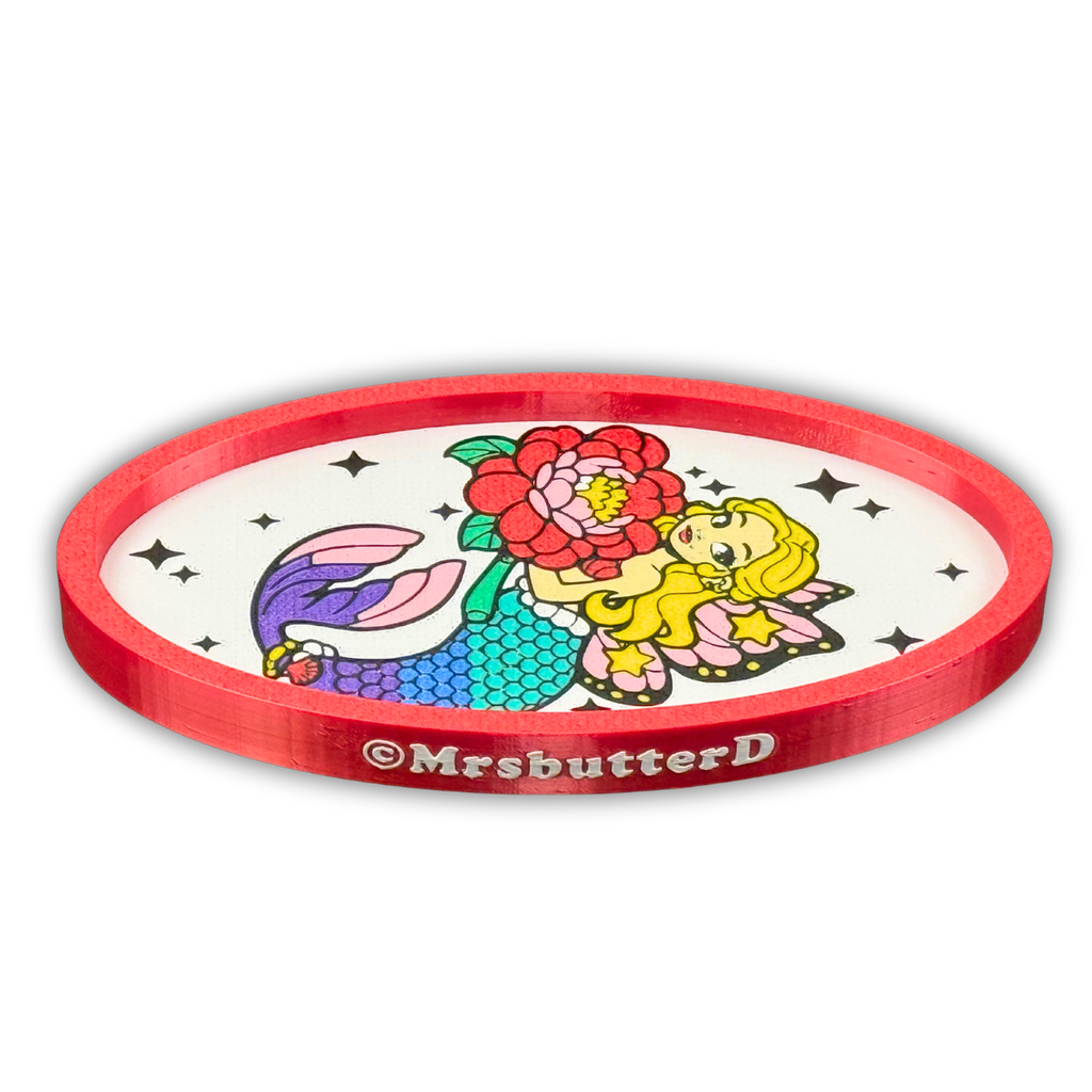 🧜‍♀️© MrsButterD Fairy Mermaid  Licensed Tray & Trinket Tray Bundle 🧜‍♀️