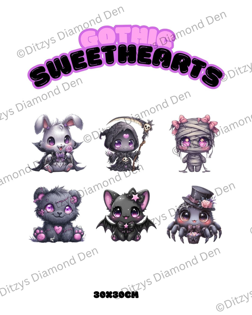 🖤🩷Gothic Sweethearts Mega Mini Pack 🩷🖤- US Orders