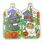🐈‍⬛ © Trick or Treat – Jeremiah Ketner Licensed Diamond Painting Tray🐈‍⬛