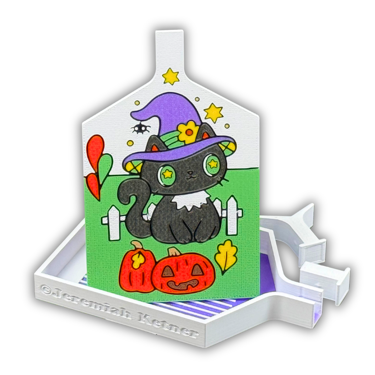 🐈‍⬛ © Trick or Treat – Jeremiah Ketner Licensed Diamond Painting Tray🐈‍⬛