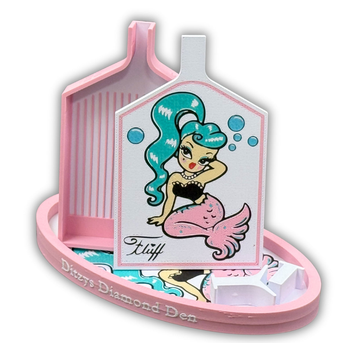 🩷🩵💚🧜‍♀️Licensed Miss Fluff© Redhead Baby Doll Mermaid Edition Bundle 🧜‍♀️💚🩵🩷