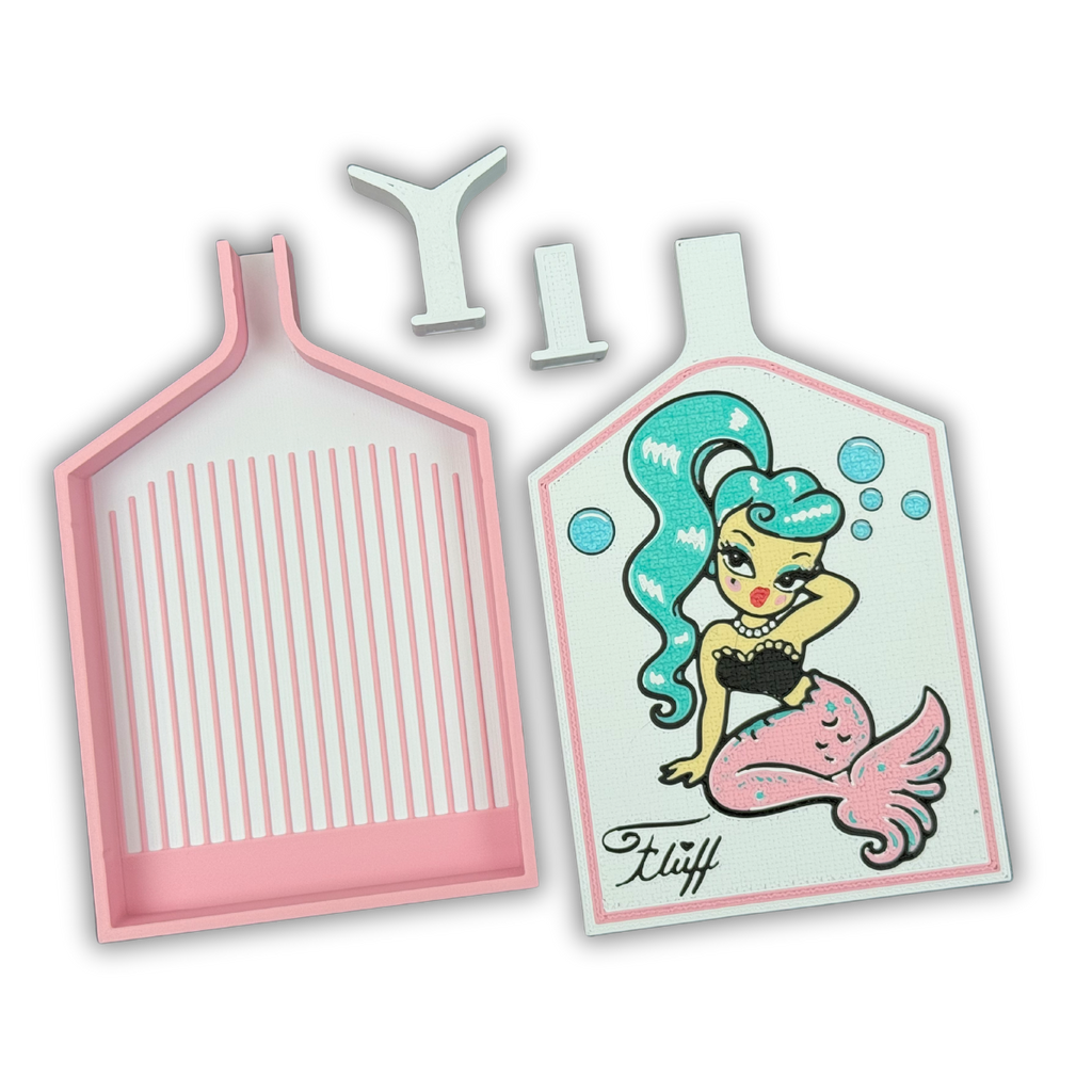 🫧🧜‍♀️Licensed Miss Fluff© Baby Doll Mermaid Edition Diamond Painting Tray 🧜‍♀️🫧