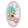 🩷🫧🧜‍♀️©Miss Fluff Baby Doll Mermaid Edition Diamond Painting Trinket Tray 🧜‍♀️🫧🩷