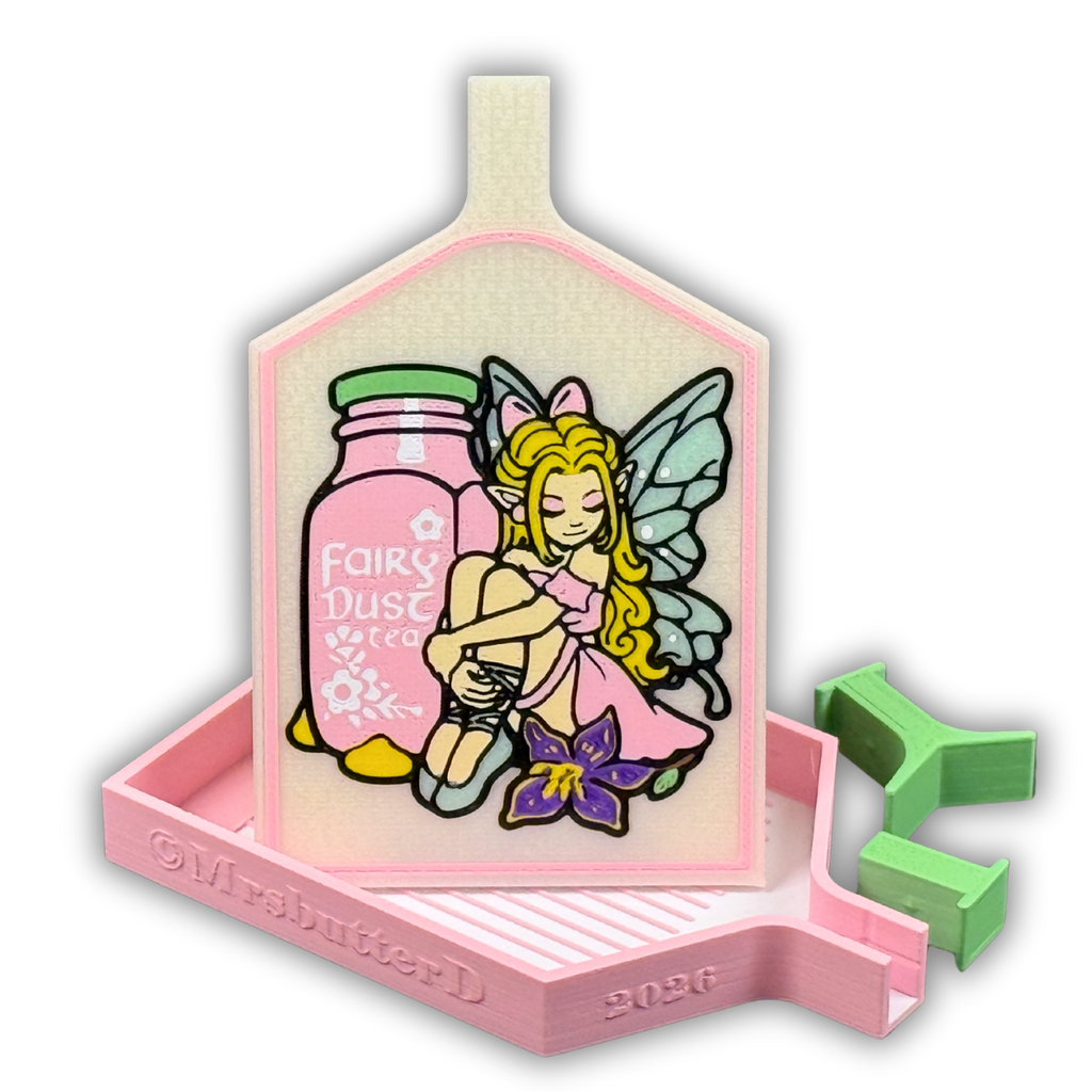 © MrsButterD Tea Fairy – Licensed Tray & Trinket Tray Bundle