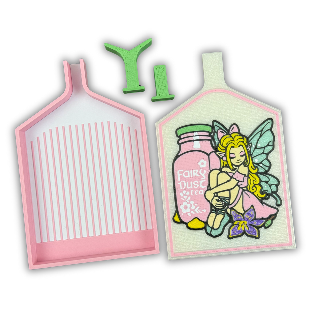 © MrsButterD Tea Fairy – Licensed Tray & Trinket Tray Bundle