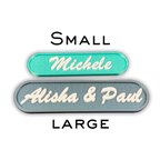 ✨ SMALL Custom Social Media Name Plates ✨