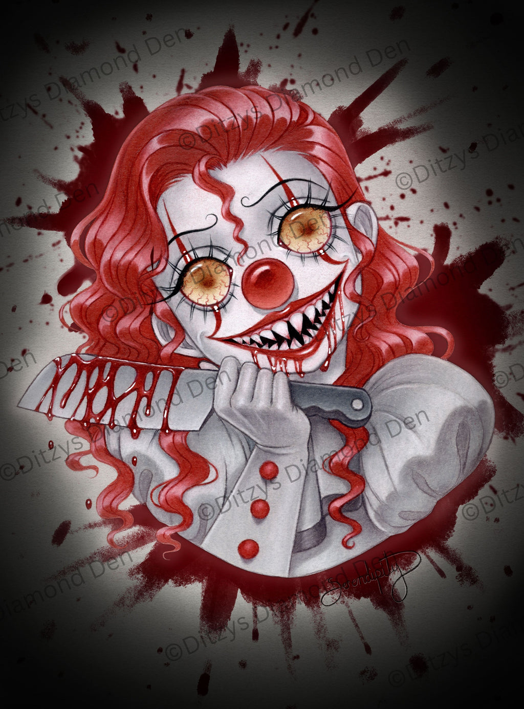 🩸🖤 Nibbles by © Serendipity The Artist 🖤🩸 US Orders
