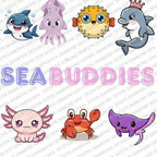 💦Sea Buddies — Mini Diamond Painting Collection 💦