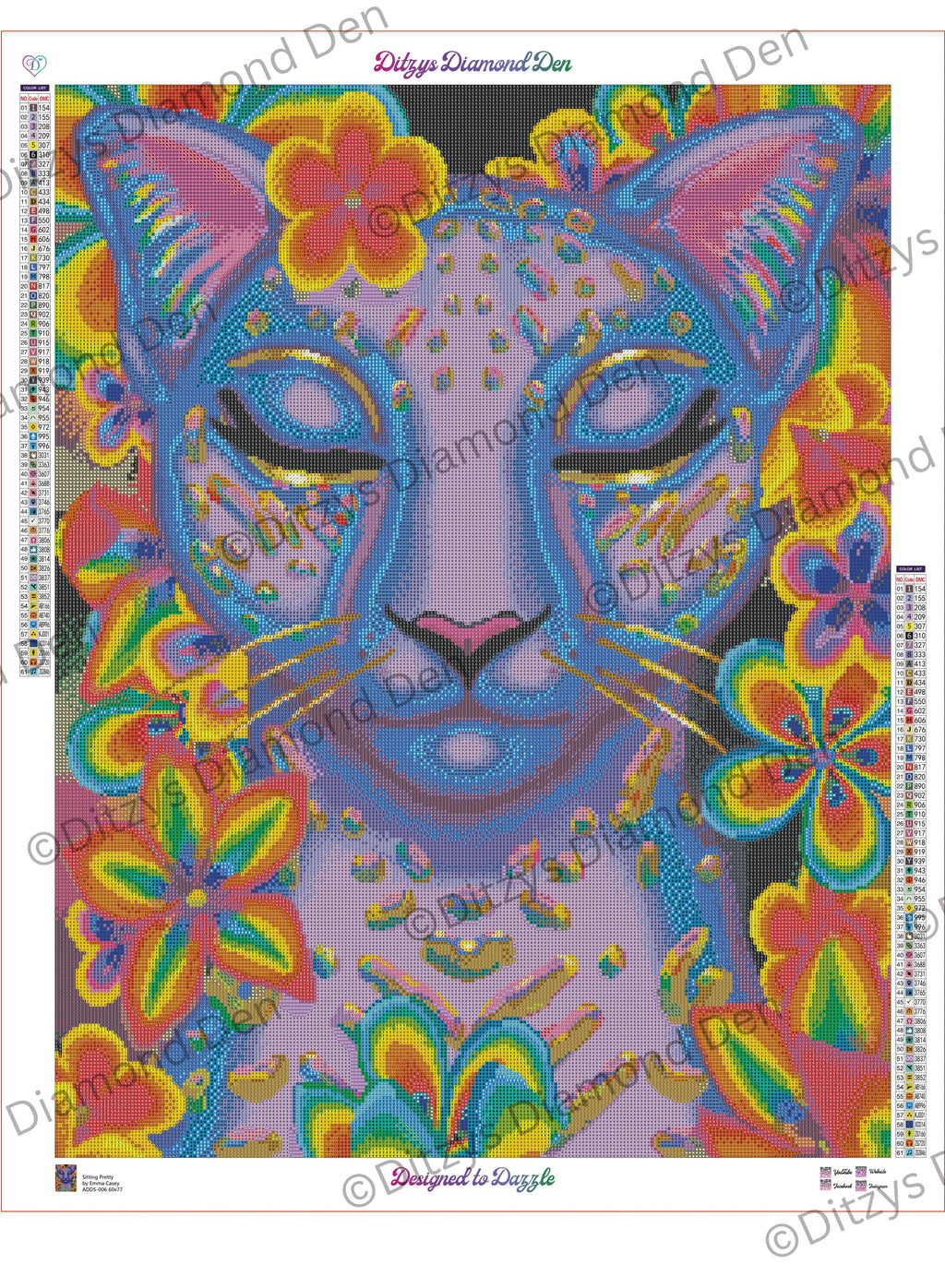 💜 Sitting Pretty Title © Emma Casey 💜International Orders
