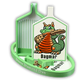 © Randal Spangler 🐉 One For You, Two For Me 🍪– Randal Spangler Licensed Tray & Trinket Tray Bundle