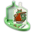 © Randal Spangler 🐉 One For You, Two For Me 🍪– Randal Spangler Licensed Tray & Trinket Tray Bundle
